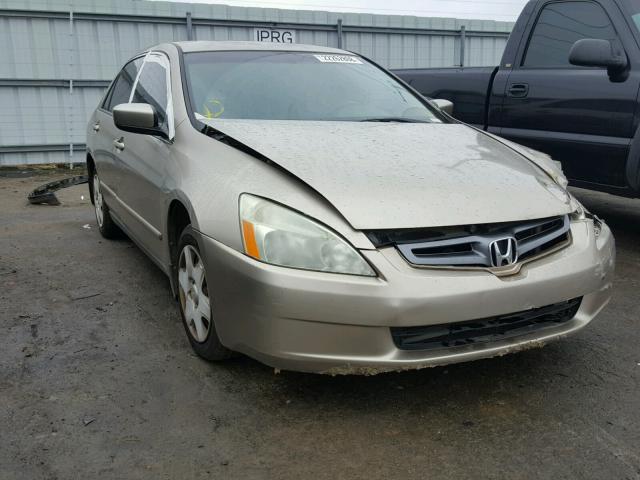 3HGCM56485G701091 - 2005 HONDA ACCORD LX GOLD photo 1