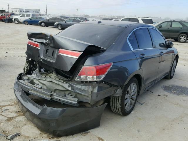 1HGCP2F87CA084772 - 2012 HONDA ACCORD EXL GRAY photo 4