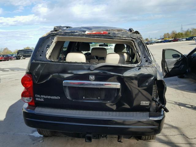 1D4HD48D94F212066 - 2004 DODGE DURANGO SL BLACK photo 9