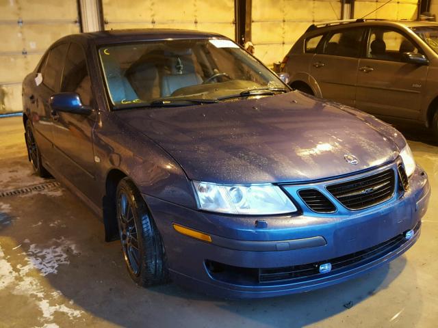 YS3FD45Y961035684 - 2006 SAAB 9-3 BASE BLUE photo 1