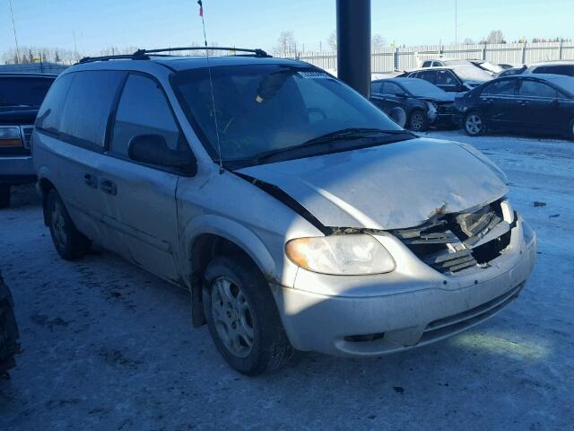 1D4GP25R15B122717 - 2005 DODGE CARAVAN SE SILVER photo 1