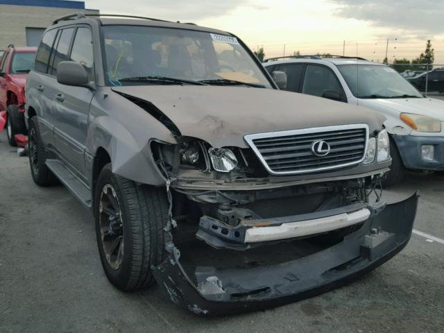 JT6HT00W0X0044421 - 1999 LEXUS LX 470 GRAY photo 1