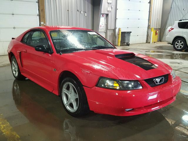 1FAFP42X51F172679 - 2001 FORD MUSTANG GT RED photo 1