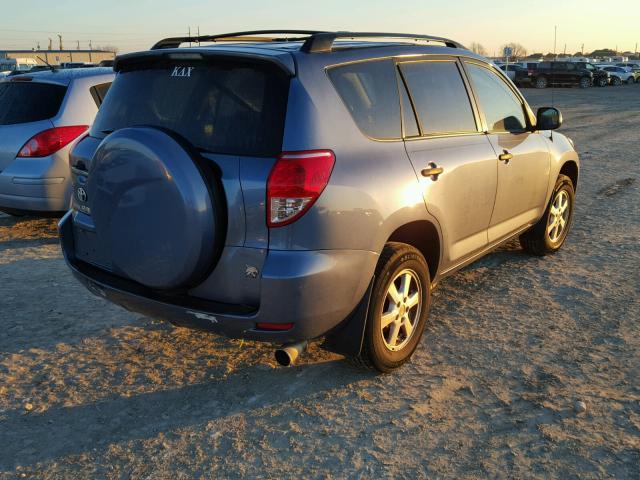 JTMZD33V065025626 - 2006 TOYOTA RAV4 BLUE photo 4