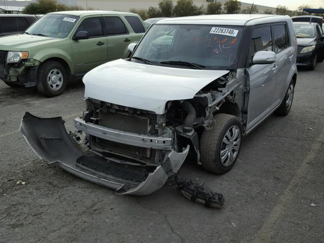 JTLKE50E681036420 - 2008 TOYOTA SCION XB 银色 照片 2