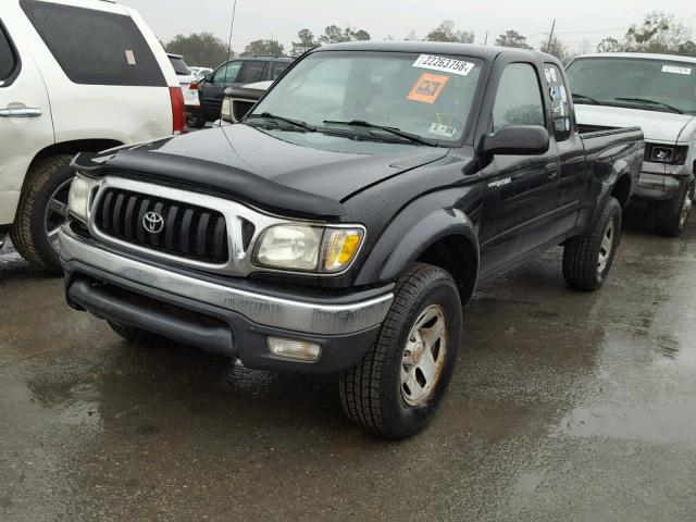 5TEWN72N13Z191039 - 2003 TOYOTA TACOMA XTR BLACK photo 2