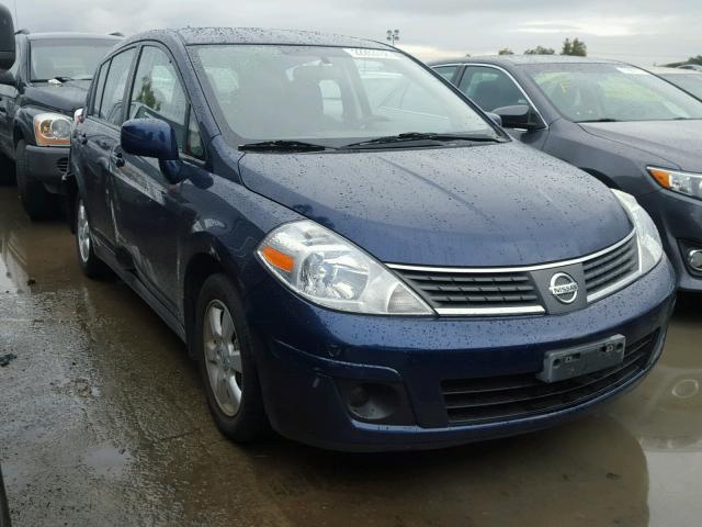 3N1BC13E48L392060 - 2008 NISSAN VERSA S BLUE photo 1