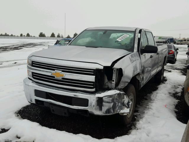 1GC1CUEG4FF628142 - 2015 CHEVROLET SILVERADO SILVER photo 2