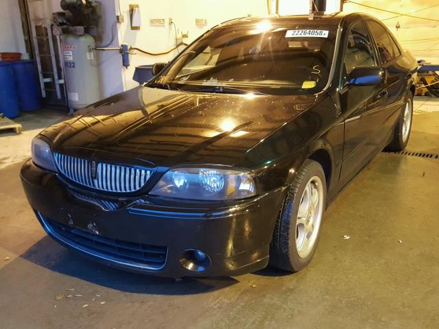 1LNHM87A94Y660853 - 2004 LINCOLN LS BLACK photo 2