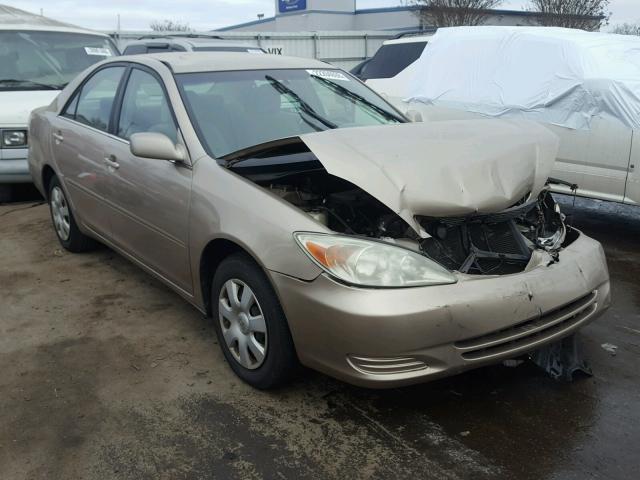 4T1BE32K22U543416 - 2002 TOYOTA CAMRY LE GOLD photo 1