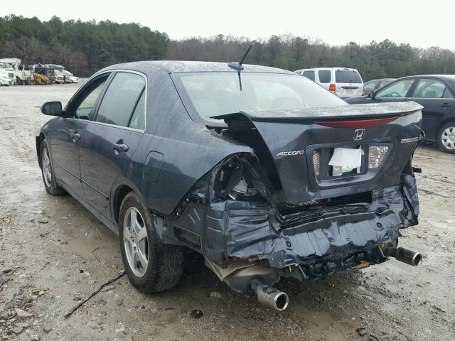 JHMCN36547C000500 - 2007 HONDA ACCORD HYB BLUE photo 3