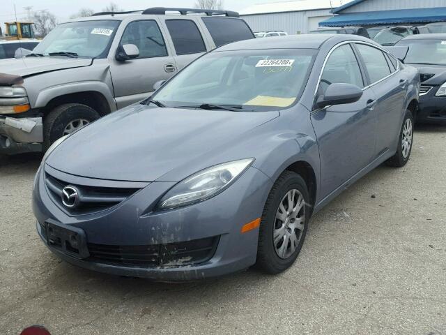 1YVHZ8BH6B5M22218 - 2011 MAZDA 6 I GRAY photo 2