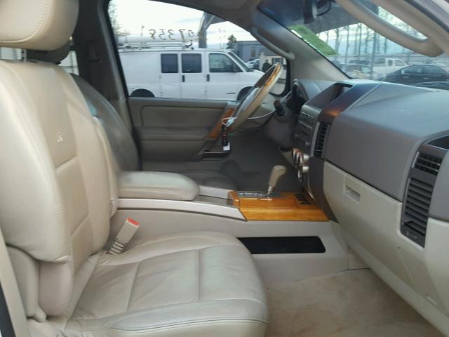 5N3AA08A46N813225 - 2006 INFINITI QX56 WHITE photo 5