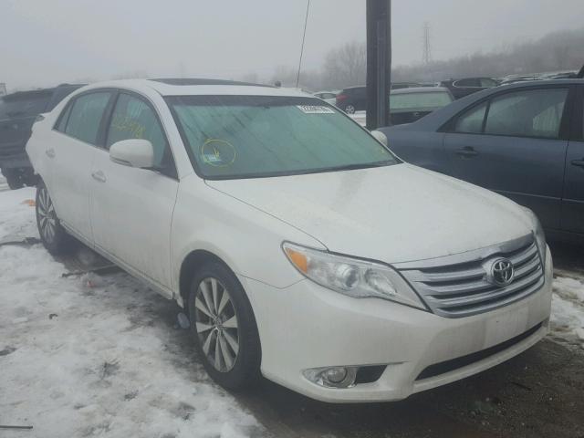 4T1BK3DB5CU468010 - 2012 TOYOTA AVALON BAS WHITE photo 1