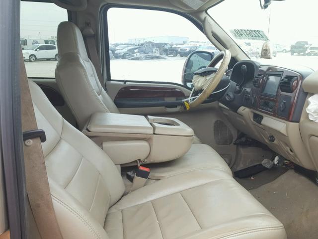 1FTSW21P96EA75659 - 2006 FORD F250 SUPER BROWN photo 5