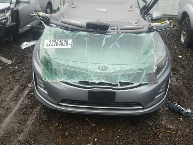 KNAGN4AD0E5070260 - 2014 KIA OPTIMA HYB SILVER photo 7