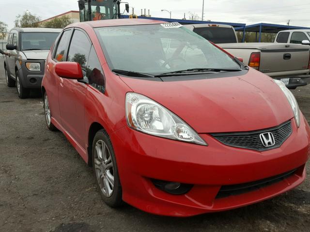 JHMGE8G5XBC019123 - 2011 HONDA FIT SPORT RED photo 1