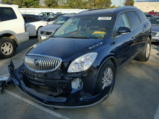 5GAER13718J269724 - 2008 BUICK ENCLAVE CX BLUE photo 2