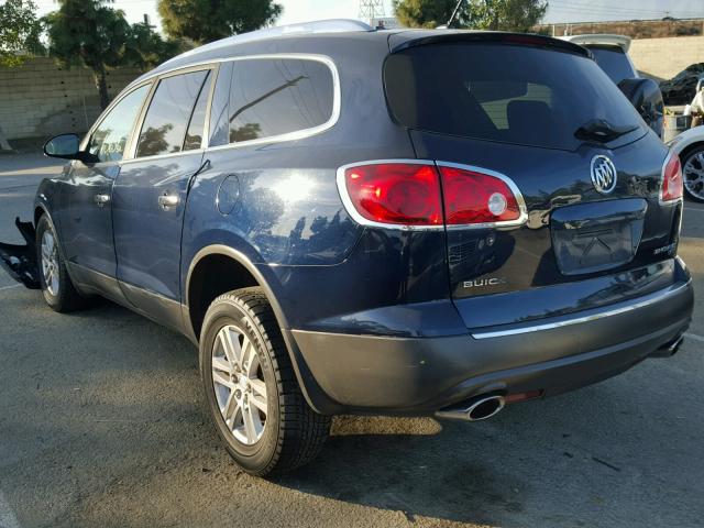 5GAER13718J269724 - 2008 BUICK ENCLAVE CX BLUE photo 3