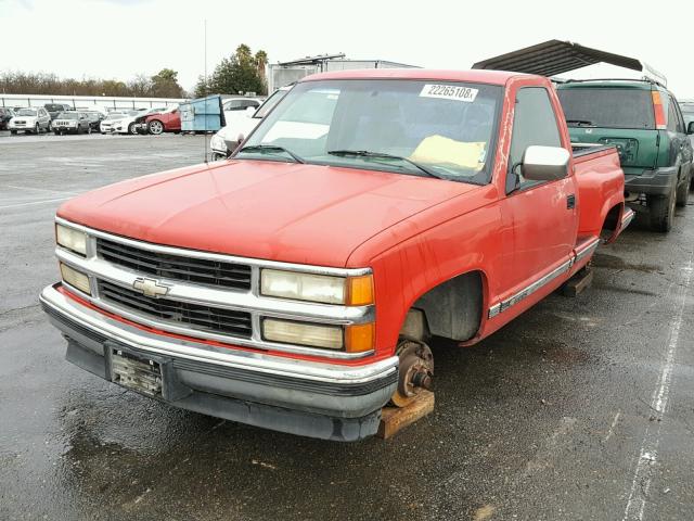 1GCDC14KXRZ187444 - 1994 CHEVROLET GMT-400 C1 Qırmızı foto 2