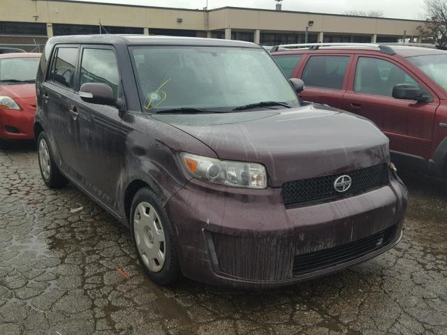 JTLKE50E881033874 - 2008 TOYOTA SCION XB PURPLE photo 1