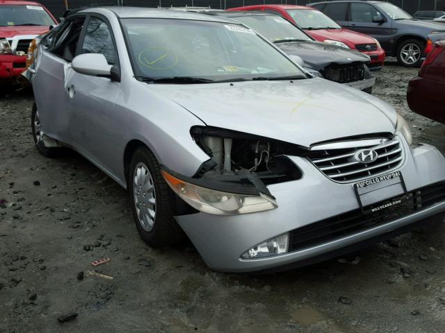 KMHDU4AD7AU961263 - 2010 HYUNDAI ELANTRA BL SILVER photo 1