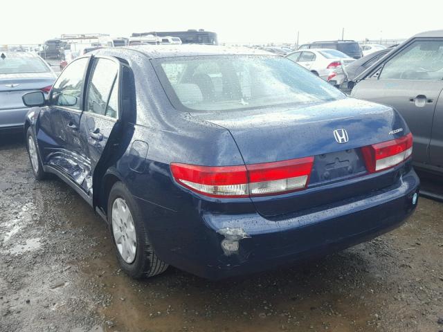 JHMCM56354C035376 - 2004 HONDA ACCORD LX BLUE photo 3