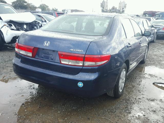 JHMCM56354C035376 - 2004 HONDA ACCORD LX BLUE photo 4