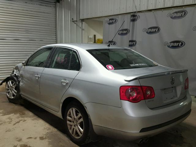 3VWEF71K47M193643 - 2007 VOLKSWAGEN JETTA WOLF SILVER photo 3