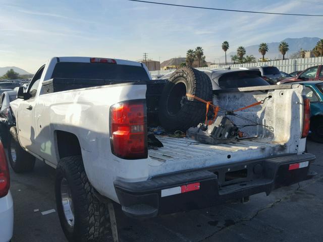 1GCNCNEC0GZ414575 - 2016 CHEVROLET SILVERADO WHITE photo 3