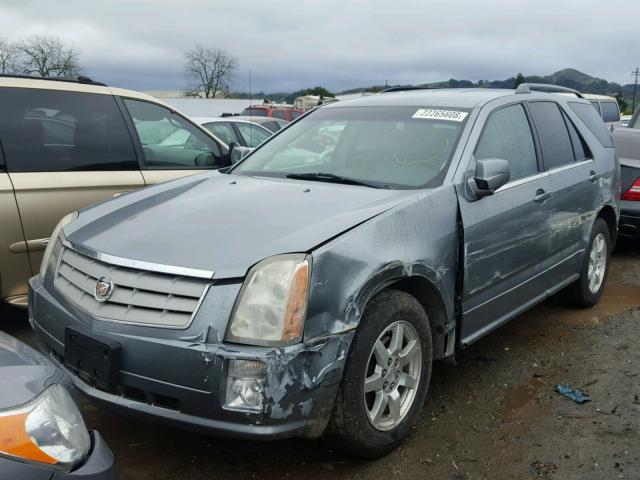 1GYEE637860174422 - 2006 CADILLAC SRX GRAY photo 2