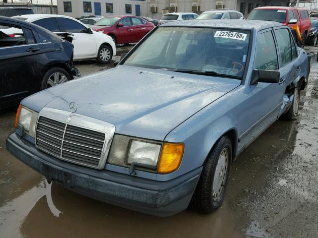 WDBEB33D4HA458919 - 1987 MERCEDES-BENZ 300 DT BLUE photo 2