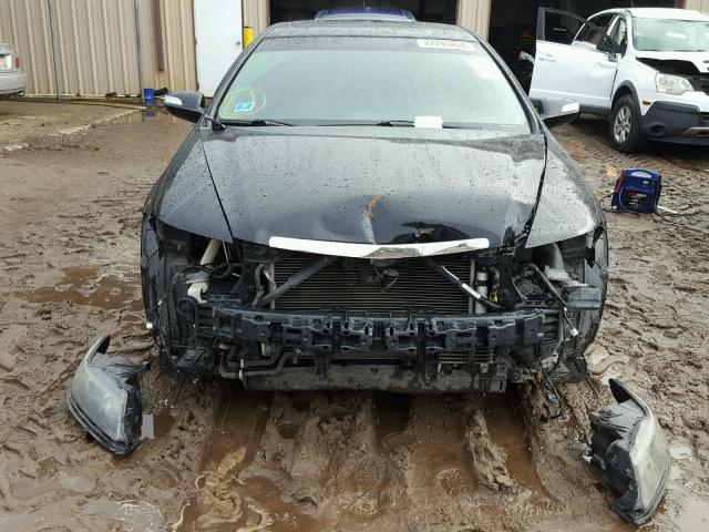 19UUA76517A013744 - 2007 ACURA TL TYPE S BROWN photo 9