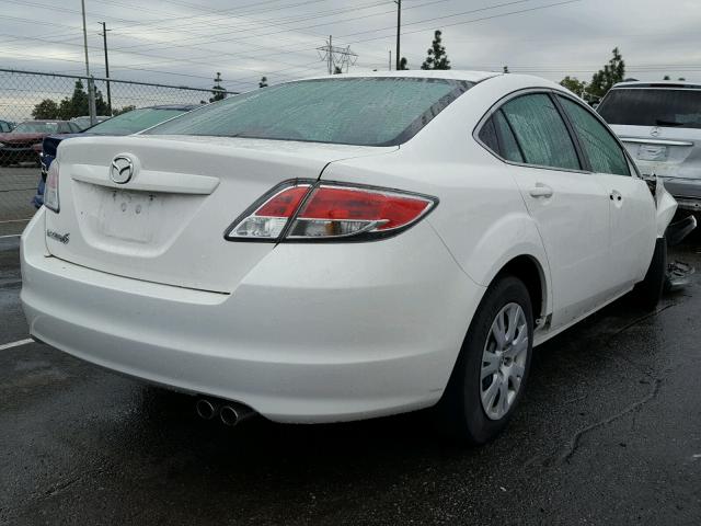 1YVHZ8BH4A5M35533 - 2010 MAZDA 6 I WHITE photo 4