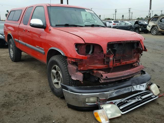 5TBRT341X2S309647 - 2002 TOYOTA TUNDRA ACC RED photo 1