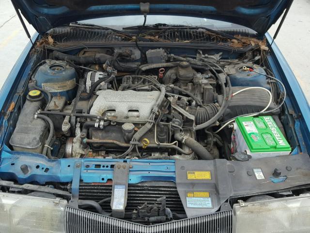 1G4NV55M6SC424926 - 1995 BUICK SKYLARK GR TEAL photo 7