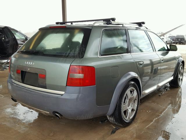 WAUYP64B91N050412 - 2001 AUDI ALLROAD TWO TONE photo 4