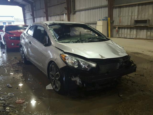 KNAFZ6A38E5227844 - 2014 KIA FORTE SX SILVER photo 1