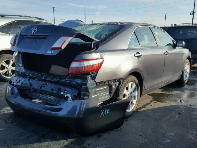 4T1BB46K49U071447 - 2009 TOYOTA CAMRY HYBR GRAY photo 4