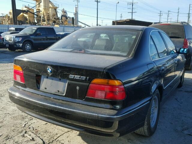 WBADD6322WGT91879 - 1998 BMW 528 I AUTO BLACK photo 4