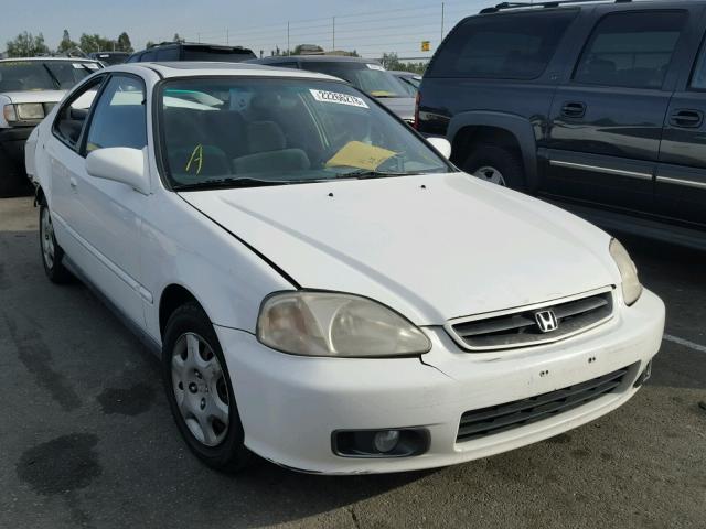 1HGEJ8148YL085359 - 2000 HONDA CIVIC EX WHITE photo 1