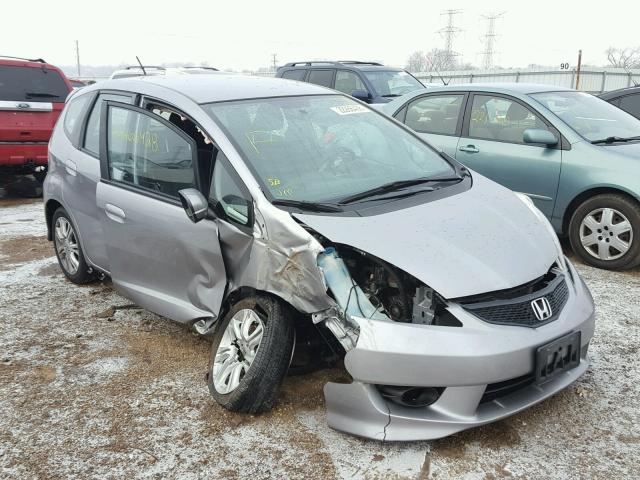 JHMGE8H45AC035962 - 2010 HONDA FIT SPORT SILVER photo 1