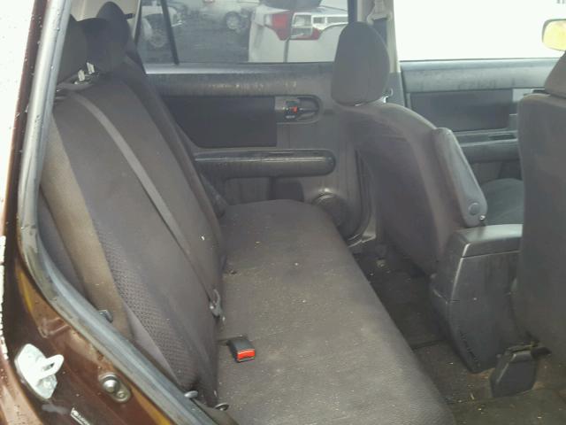 JTLKE50E891075480 - 2009 TOYOTA SCION XB MAROON photo 6