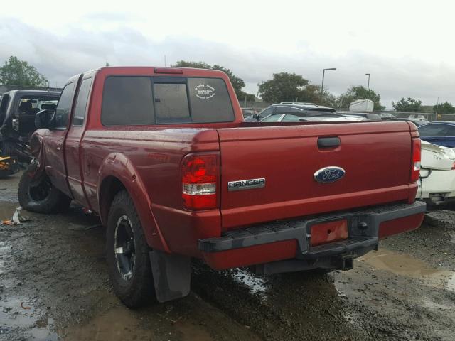 1FTKR1EE9BPB21239 - 2011 FORD RANGER SUP RED photo 3