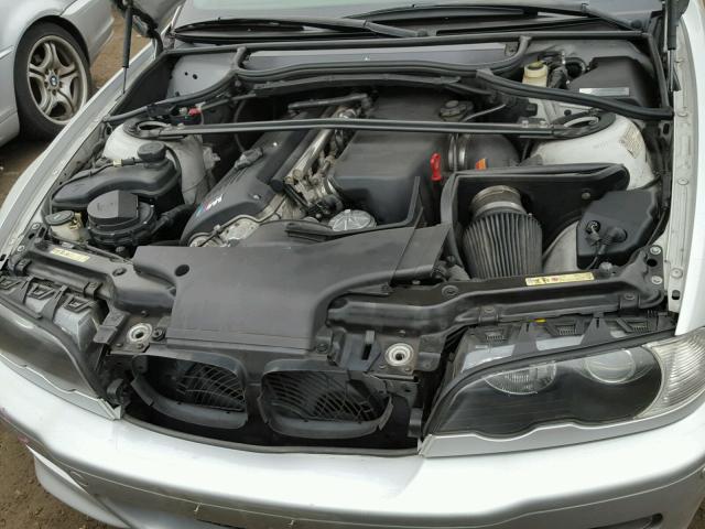 WBSBL93473JR19178 - 2003 BMW M3 SILVER photo 7