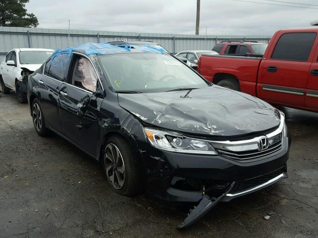 1HGCR3F84HA009065 - 2017 HONDA ACCORD EXL BLACK photo 1