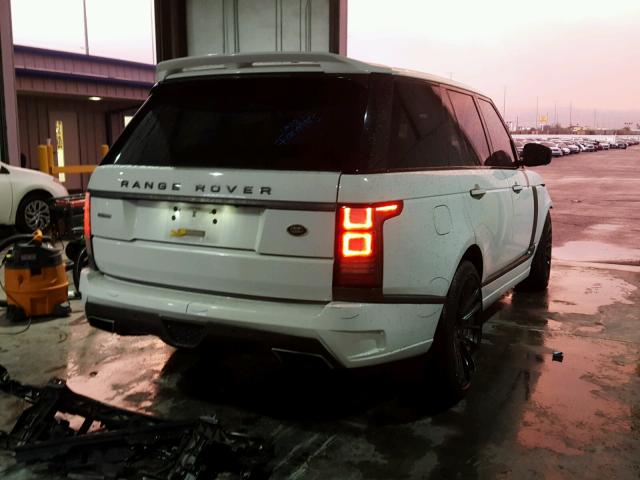 SALGV2EF4EA136103 - 2014 LAND ROVER RANGE ROVE WHITE photo 4