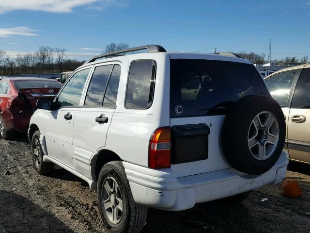 2CNBJ634146909431 - 2004 CHEVROLET TRACKER LT WHITE photo 3