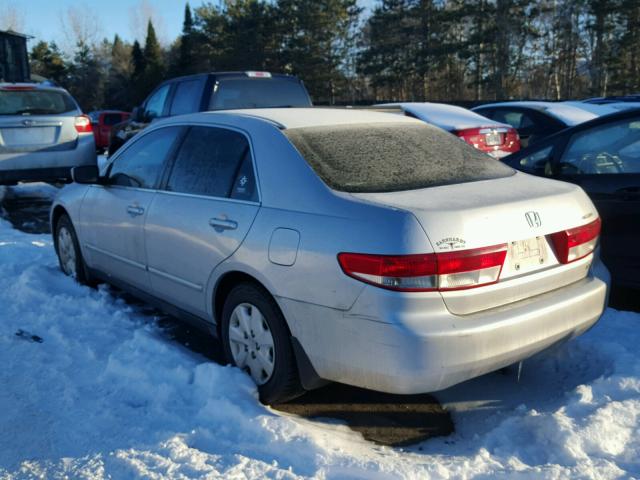 1HGCM55364A000751 - 2004 HONDA ACCORD LX SILVER photo 3