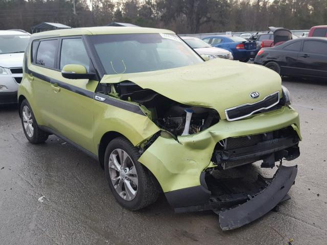 KNDJP3A57E7038657 - 2014 KIA SOUL + GREEN photo 1